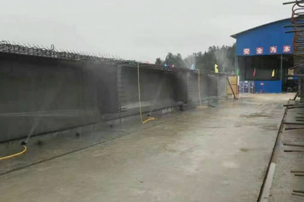 浅谈智能喷淋养护设备的优点